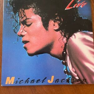 Michael Jackson Live Album Cover